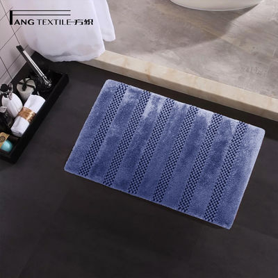 OEM 20x30 Rectangular  Microfiber Chenille Bath Mat breathable fabric